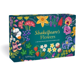 Shakespeares Flowers: a 1000-Piece Jigs a 1000-Piece Circular Jigsaw Puzzle
