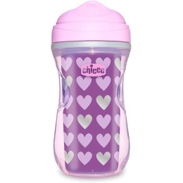 Chicco Ποτηράκι Active Ροζ Για 14+ Μηνών