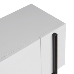 Έπιπλο Τηλεόρασης Nexus Megapap Χρώμα Λευκό 180x30x45,5εκ.