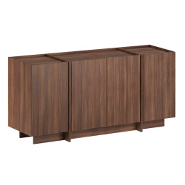Μπουφές Dorma Megapap Χρώμα Καρυδί 180x45x80,2εκ.