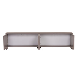 Έπιπλο Τηλεόρασης Aurelia Megapap Χρώμα Μόκα 180x32x45εκ.