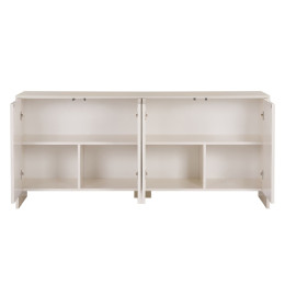 Μπουφές Aurelia Megapap Χρώμα Κρεμ 180x45x80εκ.