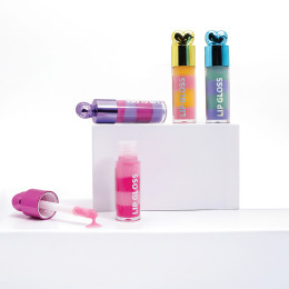 HappiHobbi Lip Gloss Sparkle Love Σε 4 Σχέδια για 6+ Ετών