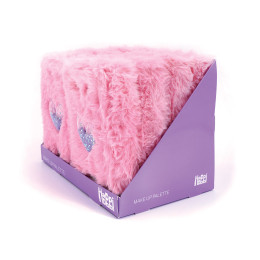 HappiHobbi Παλέτα Μακιγιάζ Γούνινο Αρκουδάκι Sparkle Love Για 6+ Ετών