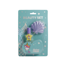 HappiHobbi Σετ Ομορφιάς σε καρτέλα Sparkle Love σε 4 Σχέδια για 6+ Ετών