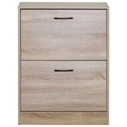 Παπουτσοθήκη ArteLibre BRANTLEY Δρυς Μοριοσανίδα 60x24x81cm