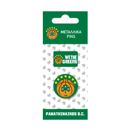 Pins μεταλλικά - Παναθηναϊκός Μπάσκετ 1