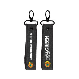 Μπρελόκ καρπού - Παναθηναϊκός Μπάσκετ 1 / μαύρο