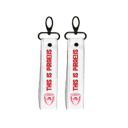 Μπρελόκ καρπού - Ολυμπιακός Μπάσκετ 2 / γκρι