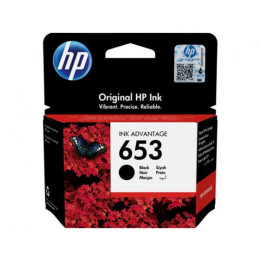 Hp Μελάνι Inkjet No.653 Black (3ym75ae) (Hp3ym75ae)