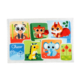 Chicco Παιχνίδια Drop Magic Forest: Χαλάκι  με Ζωάκια του Δάσους xxl (Y01-11352-00)