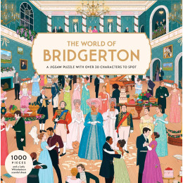 The World of Bridgerton : a Jigsaw Puzzle With Over 30 Characters to Spot - 1000 Pieces