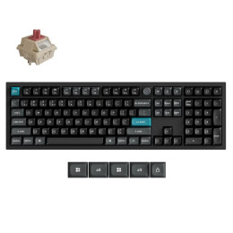 Keychron q6 Ultra (Q6u-m1) zmk rgb 8k Wireless Custom Mechanical Keyboard-red Switch 100% us