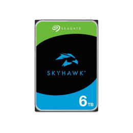 Seagate Skyhawk +Rescue 6tb hdd Σκληρός Δίσκος 3.5" Sata iii με 256mb Cache για Desktop / Καταγραφικό (St6000vx009) (Seast6000vx009)