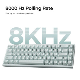 Keychron q16 he (Q16hw-l1) qmk Ceramic Custom Hall Effect  Keyboard rgb Lime Switch 65% us Green