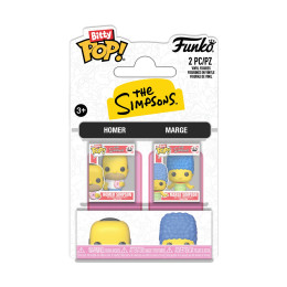 Funko Bitty Pop! 2-Pack: Simpsons - Homer & Marge Vinyl Figures