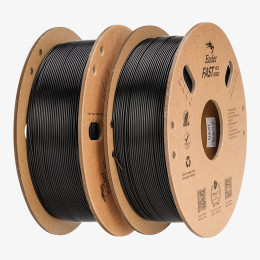 Creality Ender Fast pla Value Pack 2kg 2xblack 300mm/s 3d Printer Filament  2x1 kg Spool,1.76