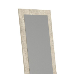 Καθρέπτης Δαπέδου - Τοίχου Lalu Μegapap Χρώμα Travertine 40x150εκ.