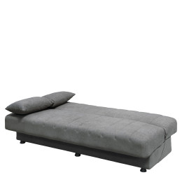 Καναπές Κρεβάτι Τριθέσιος ArteLibre PALMER Γκρι Ύφασμα 183x80.5x80cm