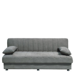 Καναπές Κρεβάτι Τριθέσιος ArteLibre PALMER Γκρι Ύφασμα 183x80.5x80cm