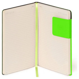 Σημειωματάριο Ριγέ Legami - My Notebook Lined Medium 13x21cm  Neon Green MYNOT0173