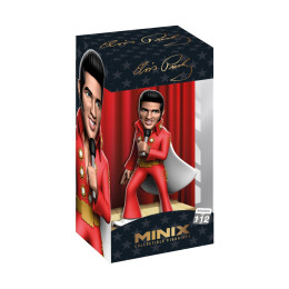 Minix Collectible Figurines: Elvis Presley - red Suit -  Figure 12cm (Mnx18918)