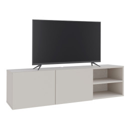 Έπιπλο Τηλεόρασης Επιτοίχιο Conrad Megapap Χρώμα Sandstone 140x35x38εκ.