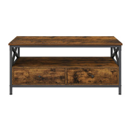 Vasagle Coffee Table 100 x 55 x 45 cm (Lct201b01v1 (Vaslct201b01v1)
