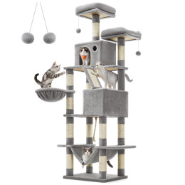 Feandrea cat Tower Xxl, Height 206 cm, up to 6 Cats (Pct190w01)  (Feapct190w01)