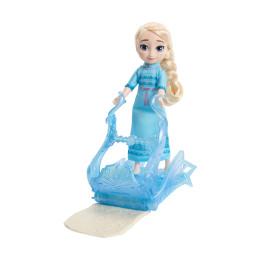 Mattel Disney Frozen: Fashion Dolls - Little Elsa Sleigh Ride (Jjp87)