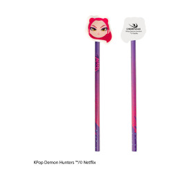 Cinereplicas: k-pop Demon Hunters - Mira Pencil and Eraser (Cr5451)