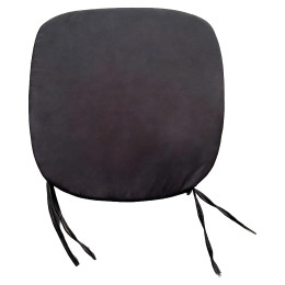 Μαξιλάρι Καρέκλας ArteLibre FLUMEA Μαύρο Ύφασμα 44x42cm