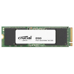 Crucial E100 Gen4 2280 480gb Nvme Pcie m.2 ssd (Ct480e100ssd8) (Cruct480e100ssd8)