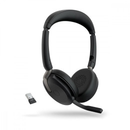 Jabra Headset Evolve2 65 Flex uc Stereobluetooth usb-a (26699-989-999) (Jab26699-989-999)