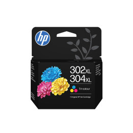 Hp 302xl_304xl tri-clr Original ink Crtg