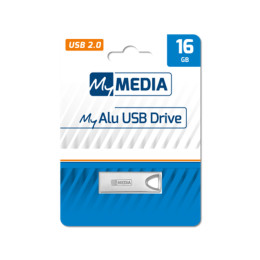 Mymedia my alu usb Drive 16gb usb 2.0 (by Verbatim) - 69272