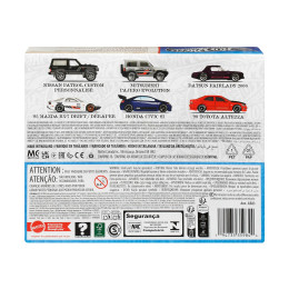 Mattel hot Wheels: 1:64 Thematic - Streets of Japan set of 6 (Jlb23)