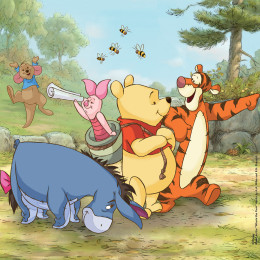 Clementoni Παζλ Super Color  Winnie The Pooh  3x48 τμχ