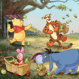 Clementoni Παζλ Super Color  Winnie The Pooh  3x48 τμχ