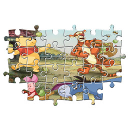 Clementoni Παζλ Super Color  Winnie The Pooh  3x48 τμχ