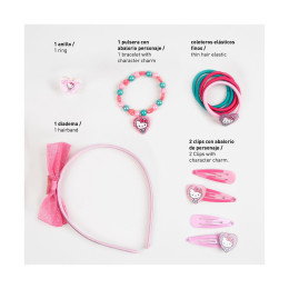 Cerda Beauty: Hello Kitty - Accessories set (12pcs) (2500003229)