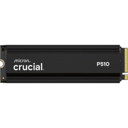 Crucial P510 Gen5 2280 1tb Nvme Pcie m.2 ssd mit Heatsink (Ct1000p510ssd5) (Cruct1000p510ssd5)