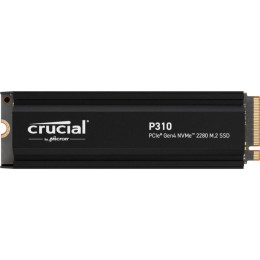 Crucial P310 Gen4 2280 2tb Nvme Pcie m.2 ssd mit Heatsink (Ct2000p310ssd5) (Cruct2000p310ssd5)