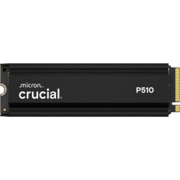 Crucial P510 Gen5 2280 2tb Nvme Pcie m.2 ssd mit Heatsink (Ct2000p510ssd5) (Cruct2000p510ssd5)