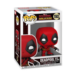 Funko Pop! Marvel: Deadpool & Wolverine - Deadpool With Claws #1583 Bobble-Head Vinyl Figure