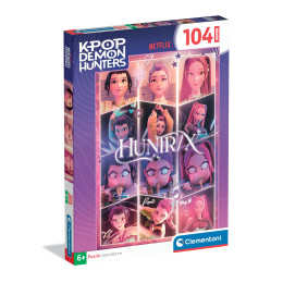 Clementoni Παζλ Super K-Pop Demon Hunters 104 τμχ