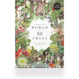Around the World in 50 Trees: a Jigsaw Puzzle - 1000 Pieces