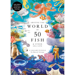 Around the World in 50 Fish: a Jigsaw Puzzle - 1000 Pieces
