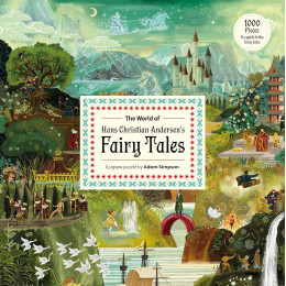 The World of Hans Christian Andersens Fairy Tales - a 1000-Piece Jigsaw Puzzle by Adam Simpson