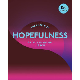 The Puzzle of Hopefulness: 150 Piece Gradient Puzzle
